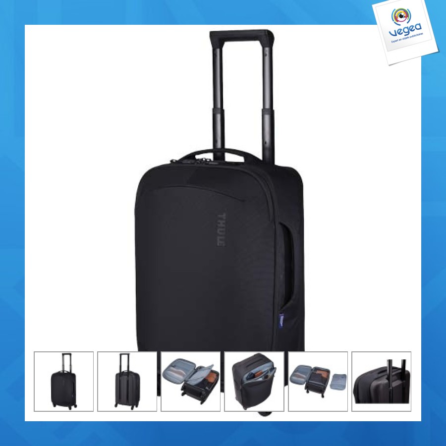 Valise personnalisée de cabine thule subterra 2 à roulettes