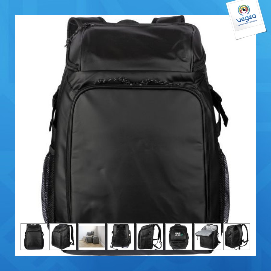 Sac à dos isotherme personnalisable en polyester vanessa