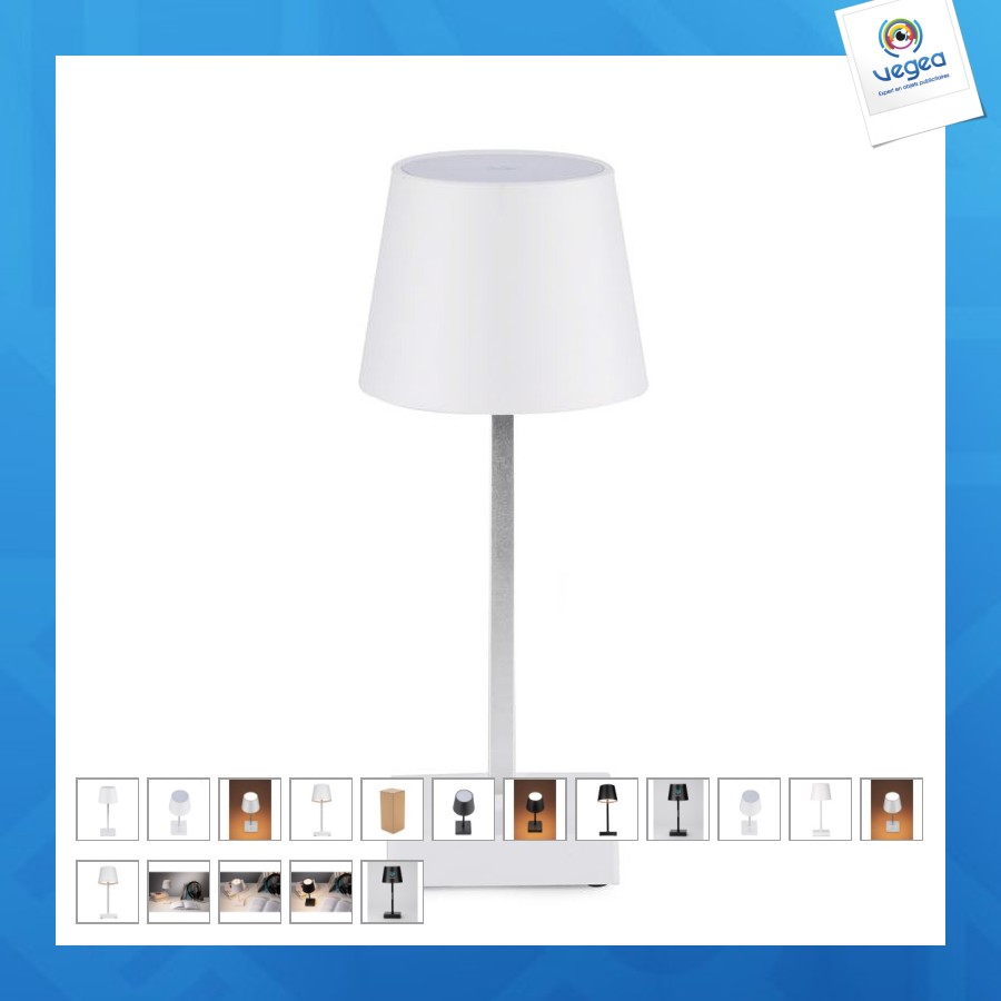 Lampe de bureau publicitaire