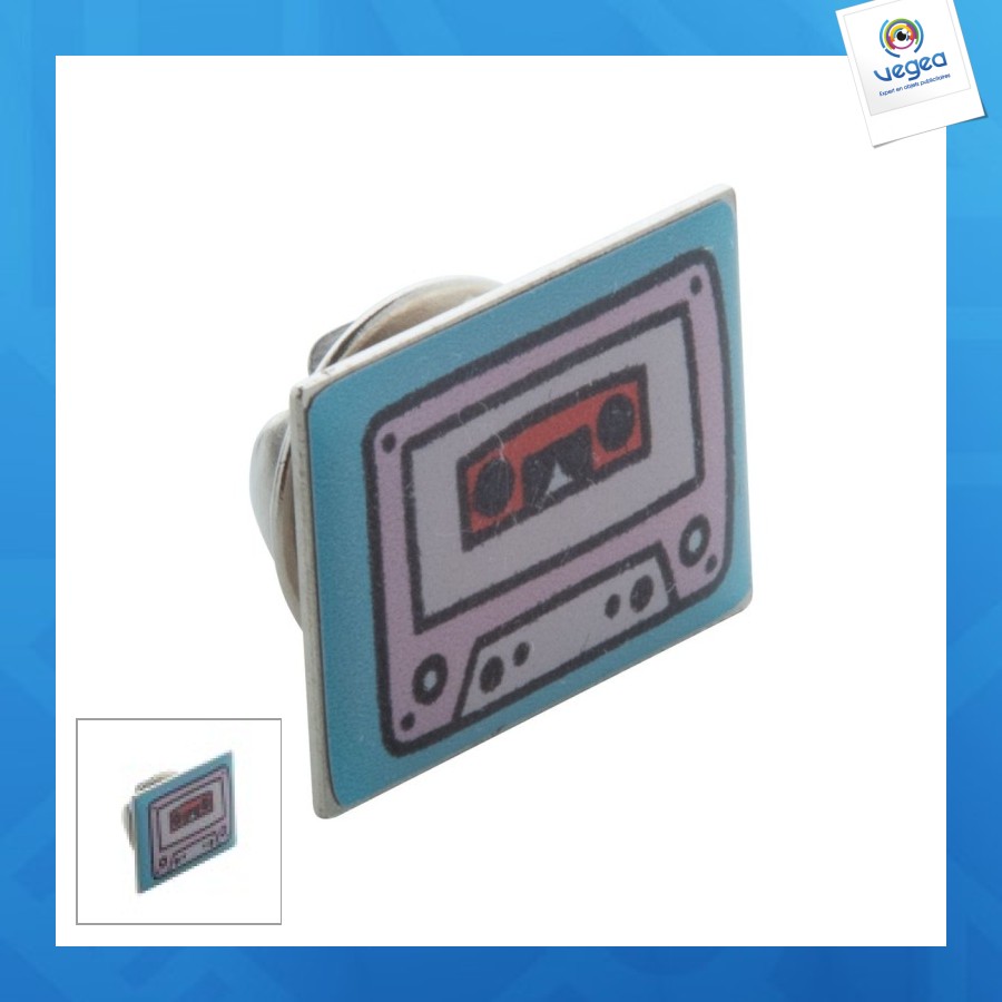 Oran pin's personnalisable en métal