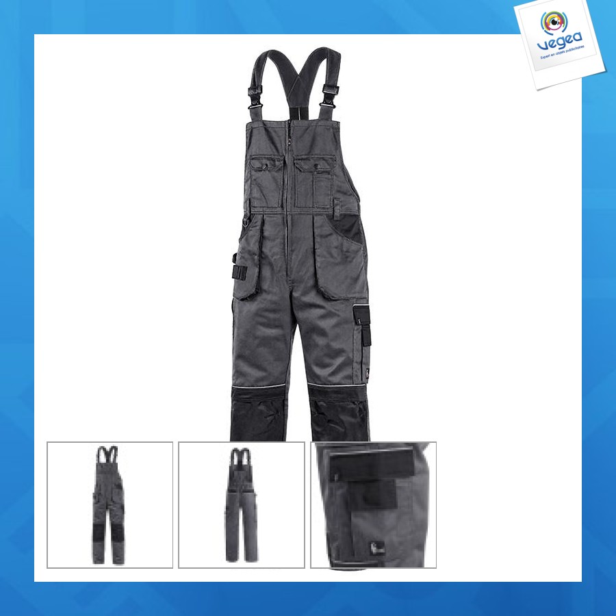 Salopette publicitaire hiver homme cxs