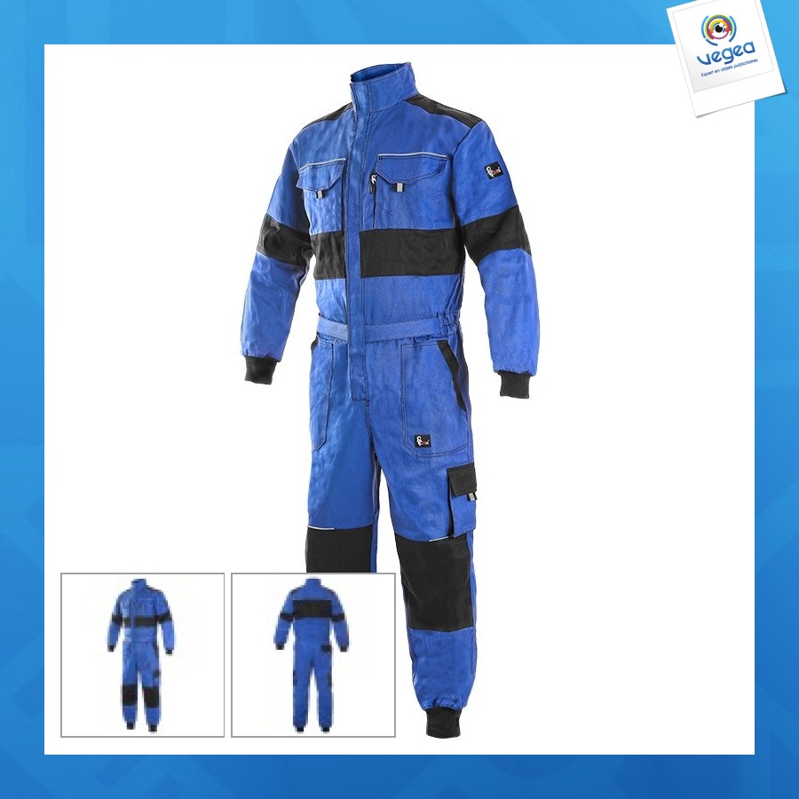 Combinaison de travail publicitaire hiver homme cxs