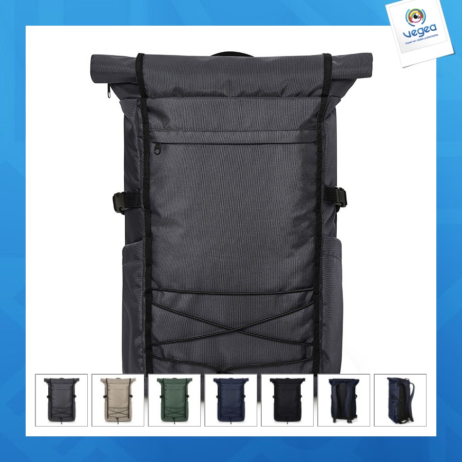 Sac à dos personnalisable ordinateur recyclé halfar