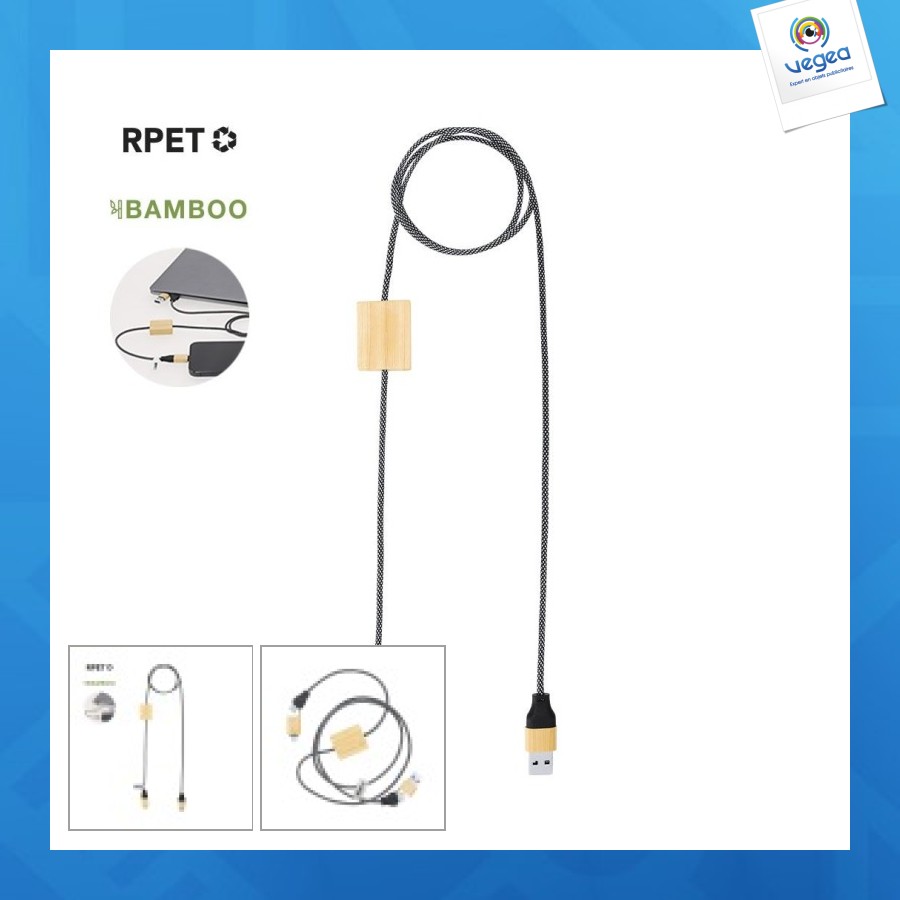 Câble de charge personnalisable - segers