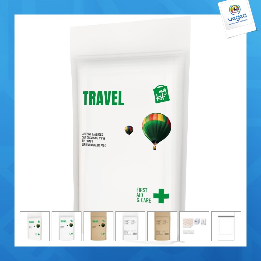 Mykit voyage en pochette papier