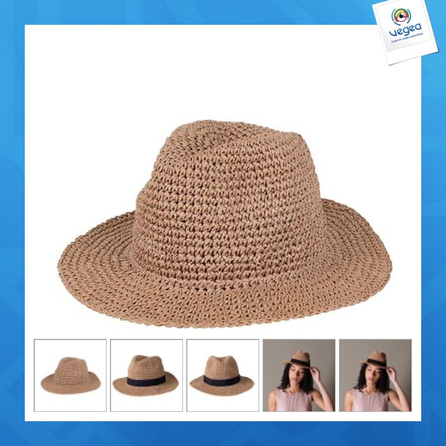 Chapeau publicitaire en papier