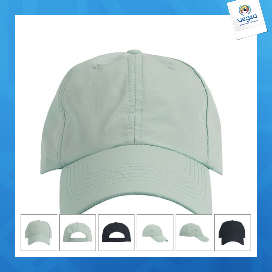 Casquette publicitaire légère et respirante