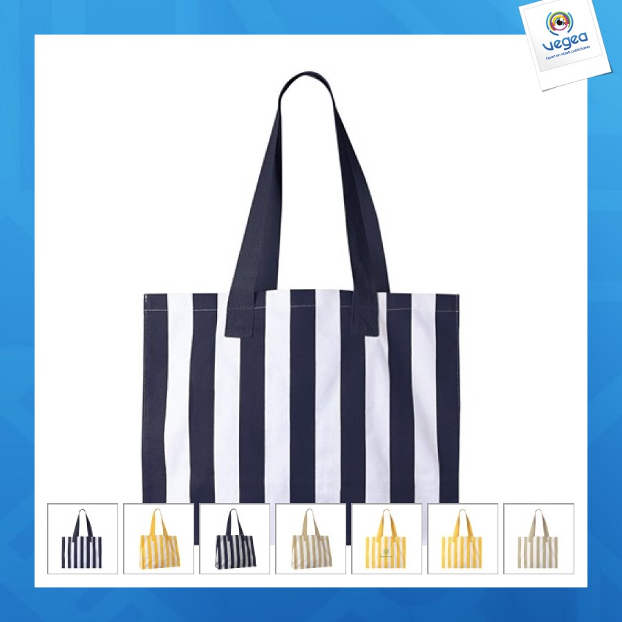 Sac publicitaire coton recyclé 45x19x36cm