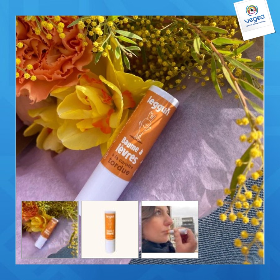 Baume personnalisable à lèvres bio 100% français