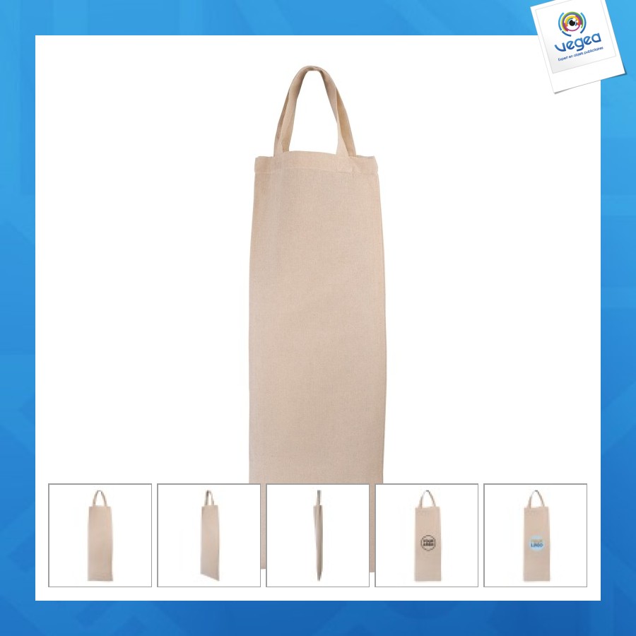 Sac à pain personnalisable en coton 120g - loni