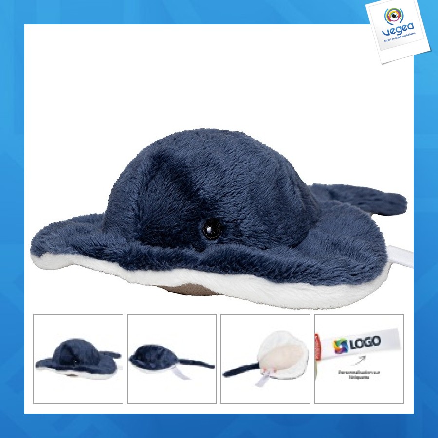 Peluche publicitaire raie