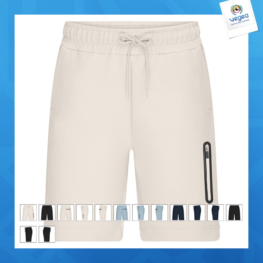 Short avec logo bio rpet homme daiber