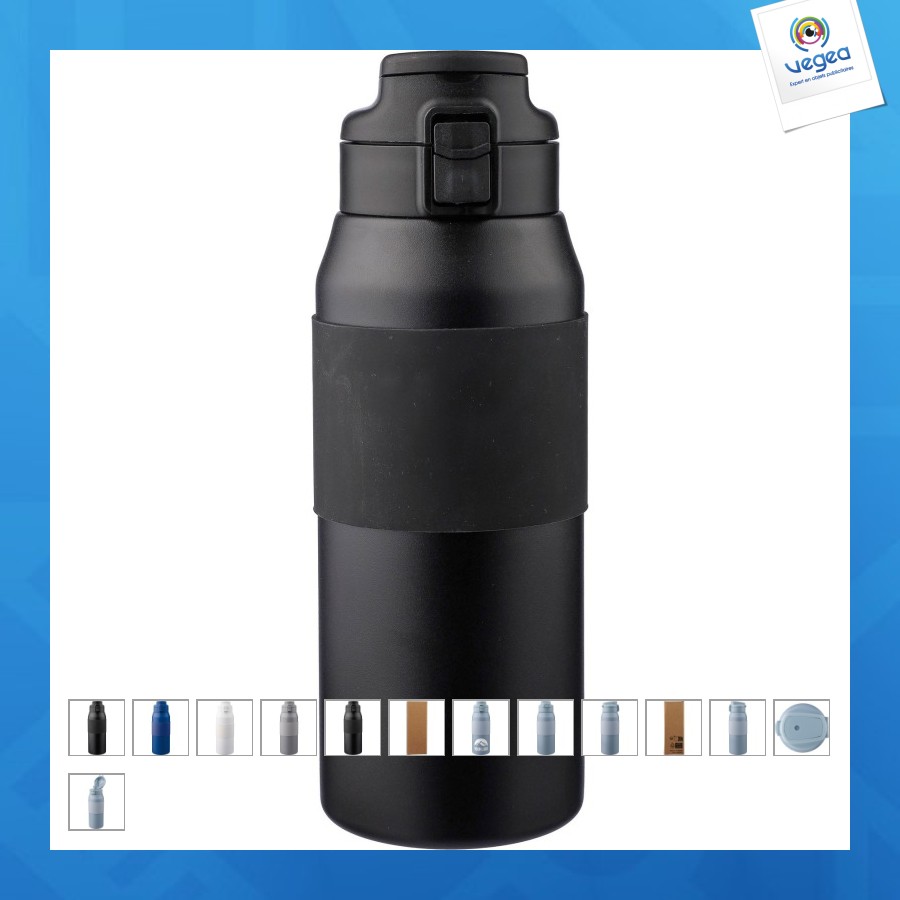 Gourde isotherme personnalisable de 800ml en acier inoxydable katie