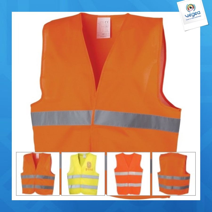 Gilet de sécurité personnalisable xl à usage professionnel see-me rfx