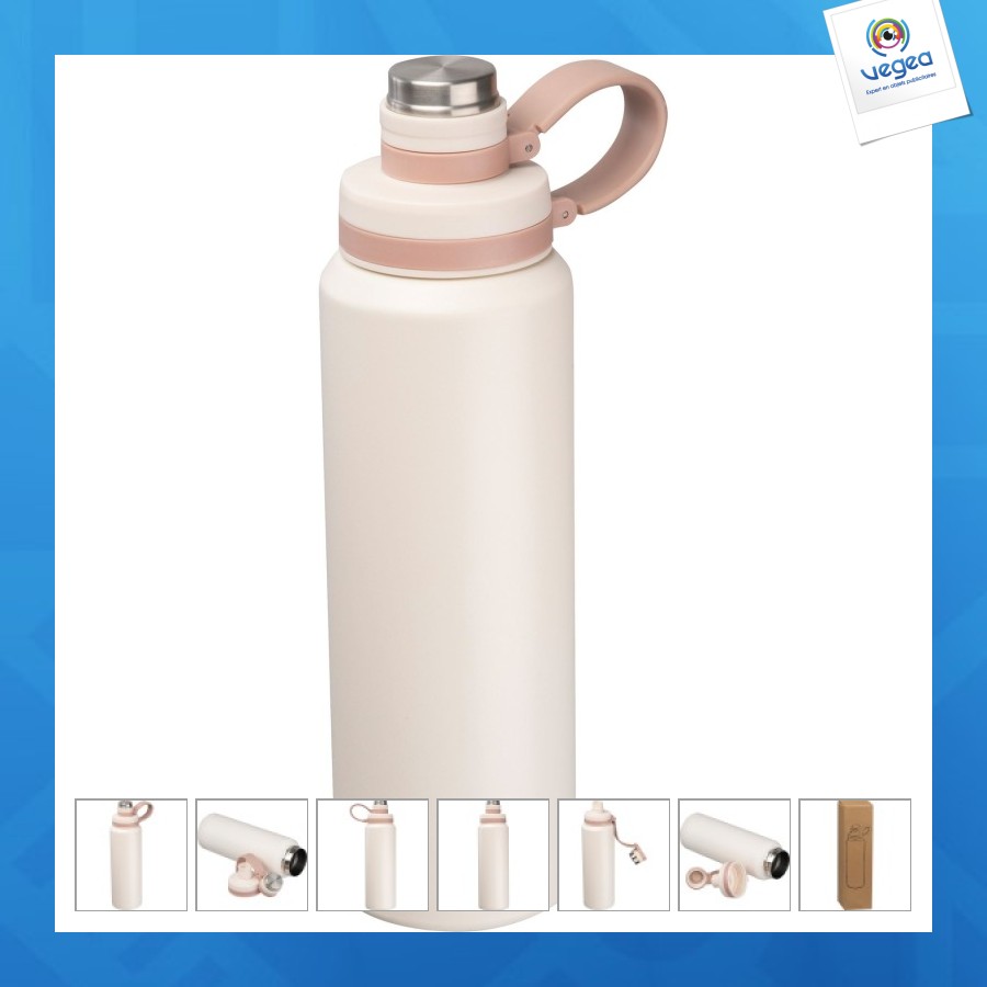 Gourde en acier inoxydable sous vide, 800ml