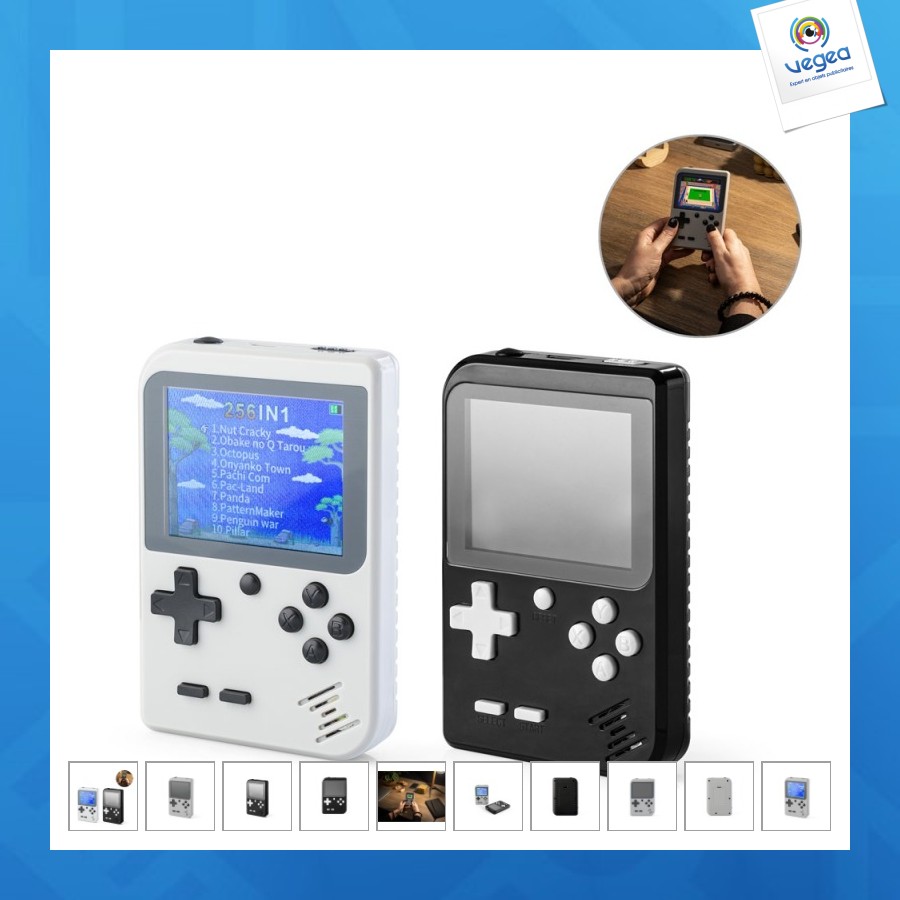 Console de jeux personnalisable portable 256 jeux