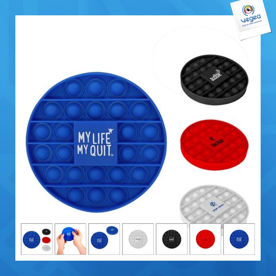 Jouet fidget pop it personnalisé