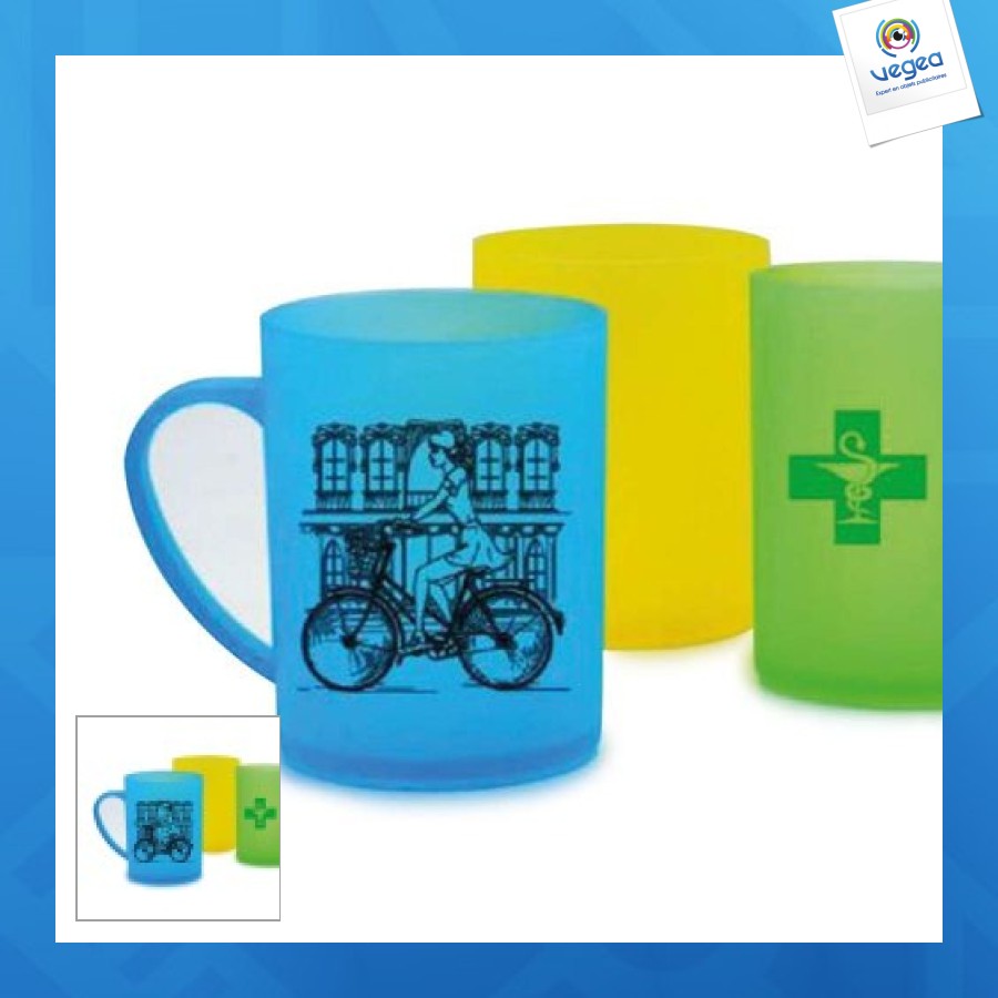 Mug promotionnel en plastique 300ml