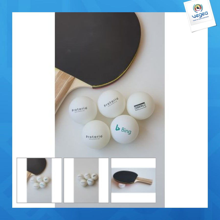 Balle de ping-pong imprimée