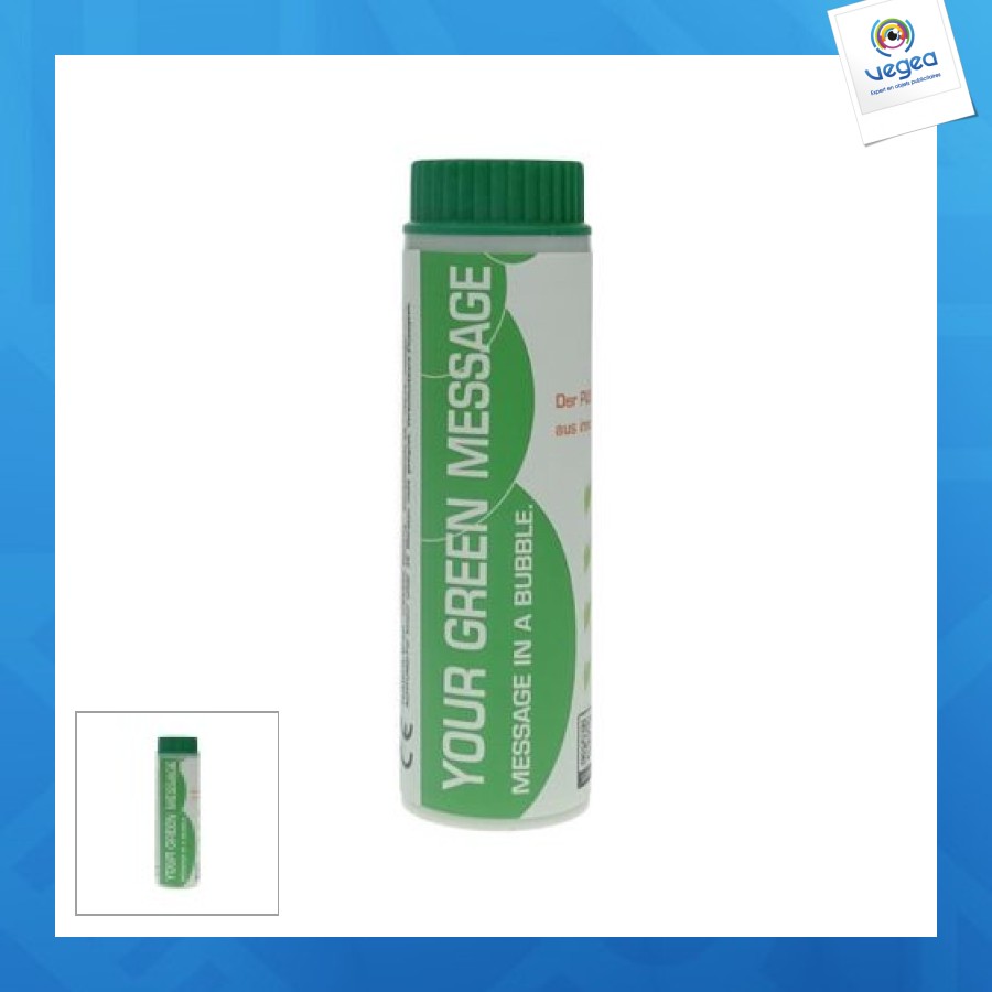 Bio pustefix classique 42 ml étiquette en papier pierre
