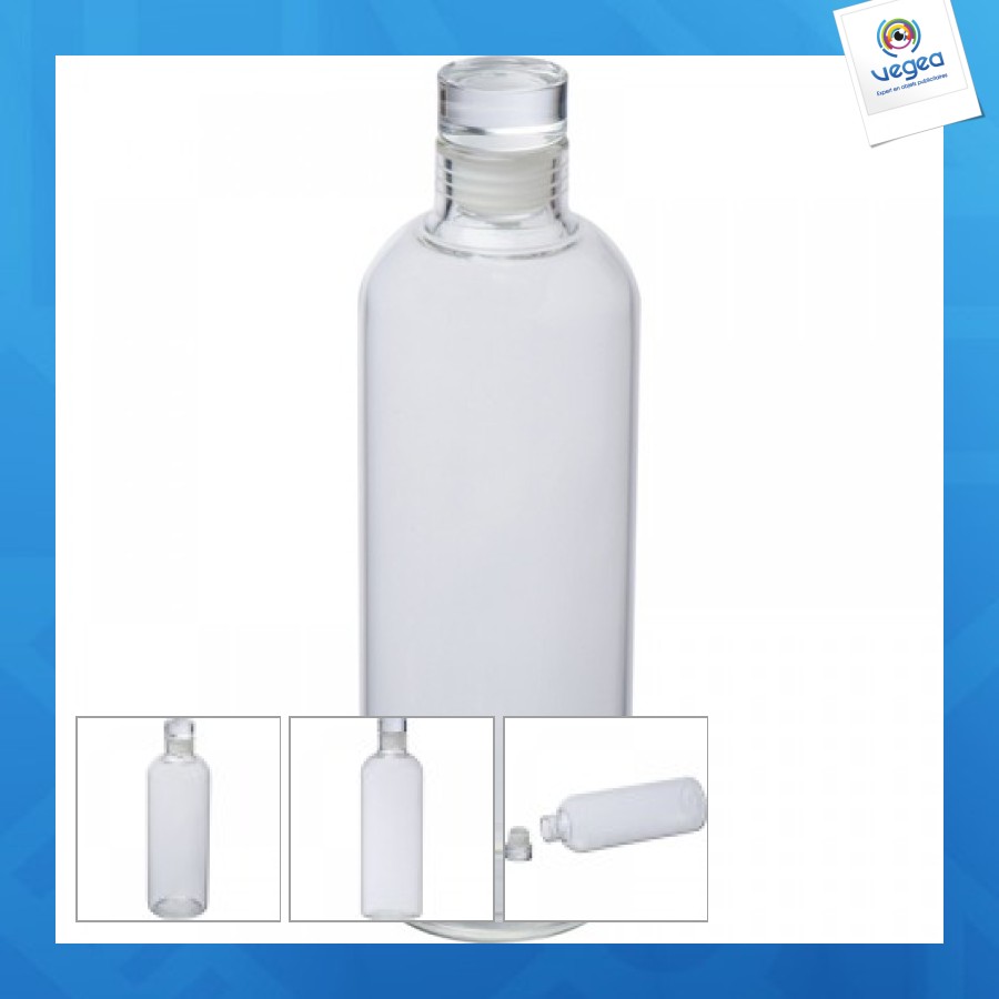 Glass drinking bottle 750ml