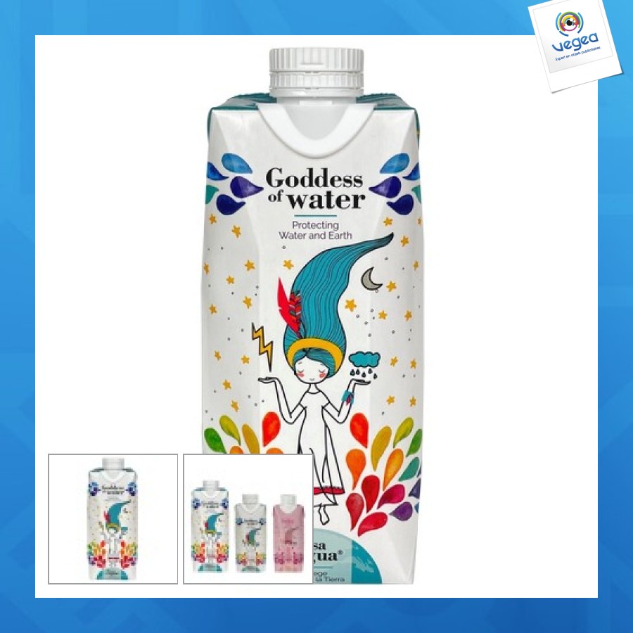 Goddess of water, eau en carton 500ml