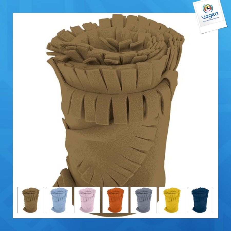 Couverture polaire personnalisée snow