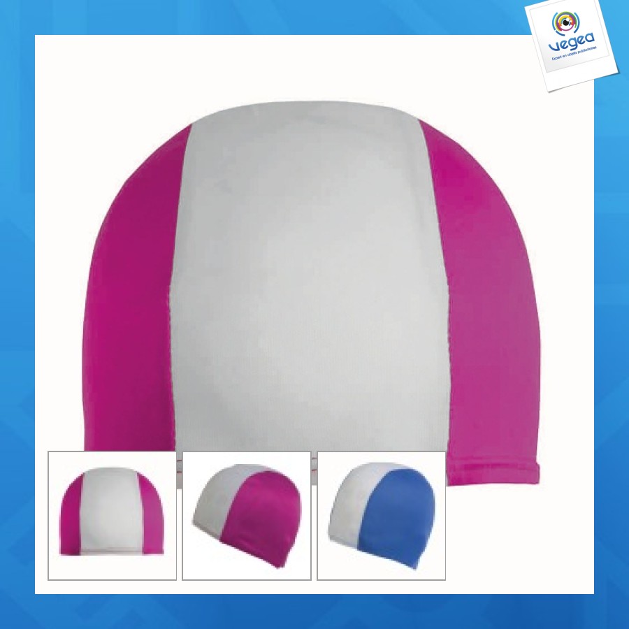 Bonnet de piscine en polyester,taille junior