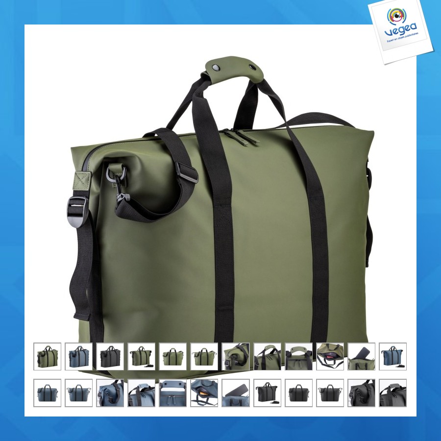 Sac duffle en pu souple résistant à l'eau