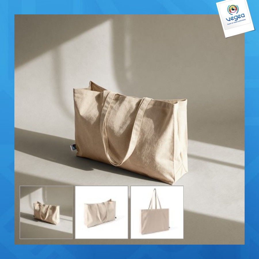 Sac promotionnel en coton fairtrade 220g/m²