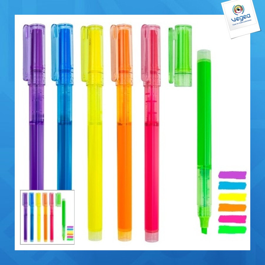 Set de 6 feutres fluos