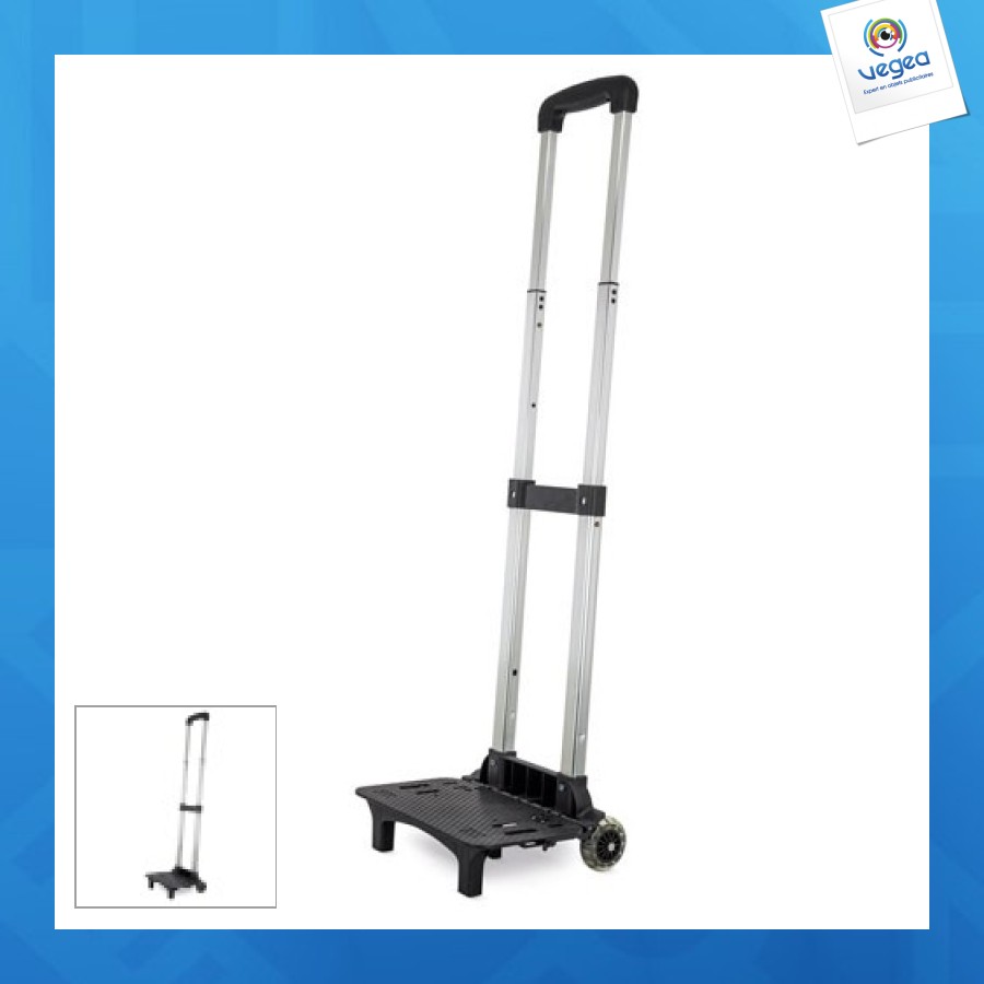 Chariot trolley avec logo pliable