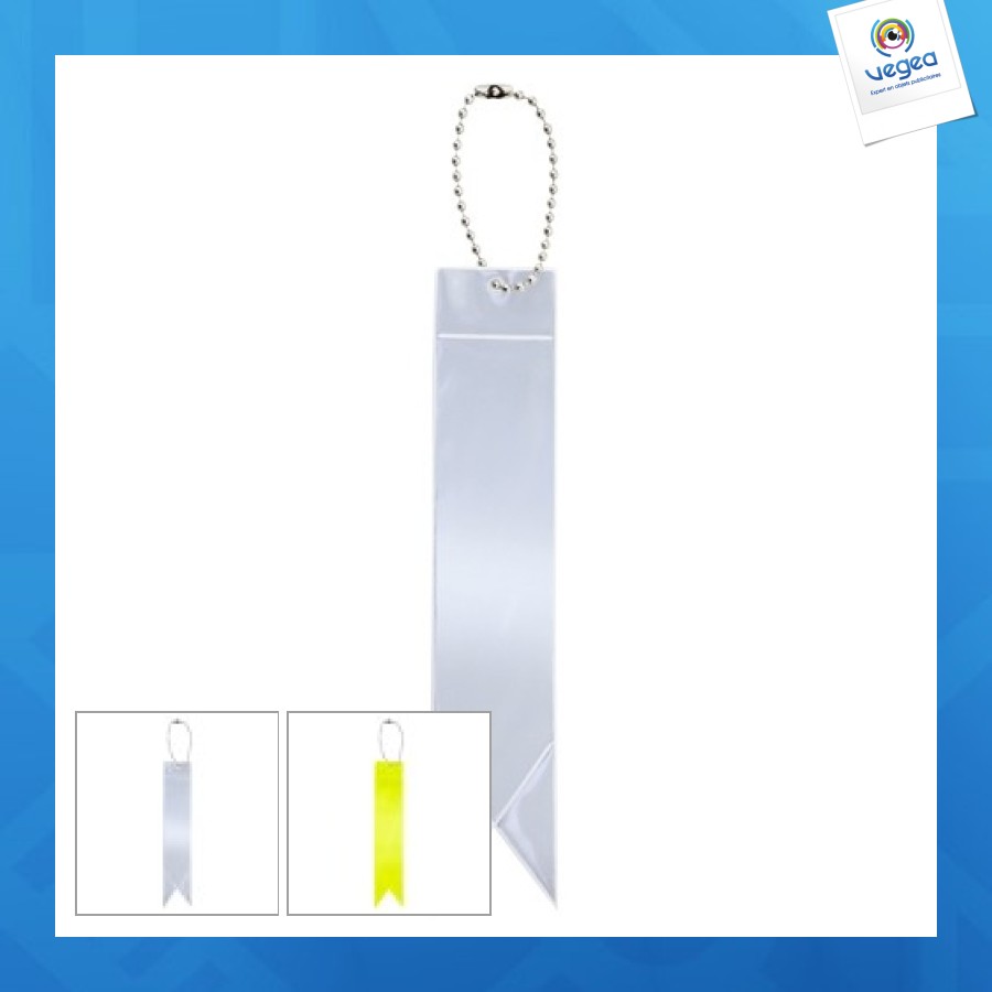 Porte-clés réfléchissant personnalisable