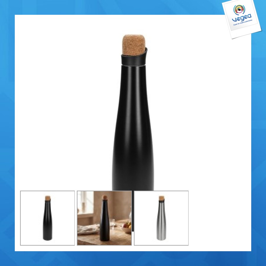 Carafe 75cl avec bouchon en liège velda
