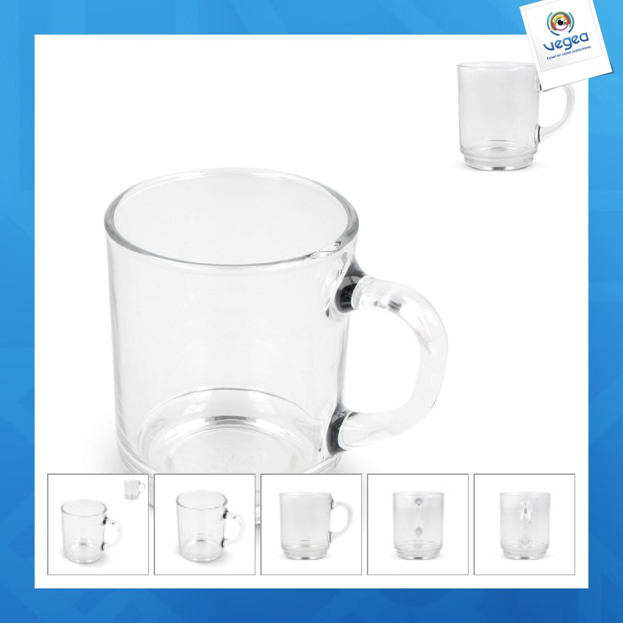 Verre personnalisable à thé de prague 260ml