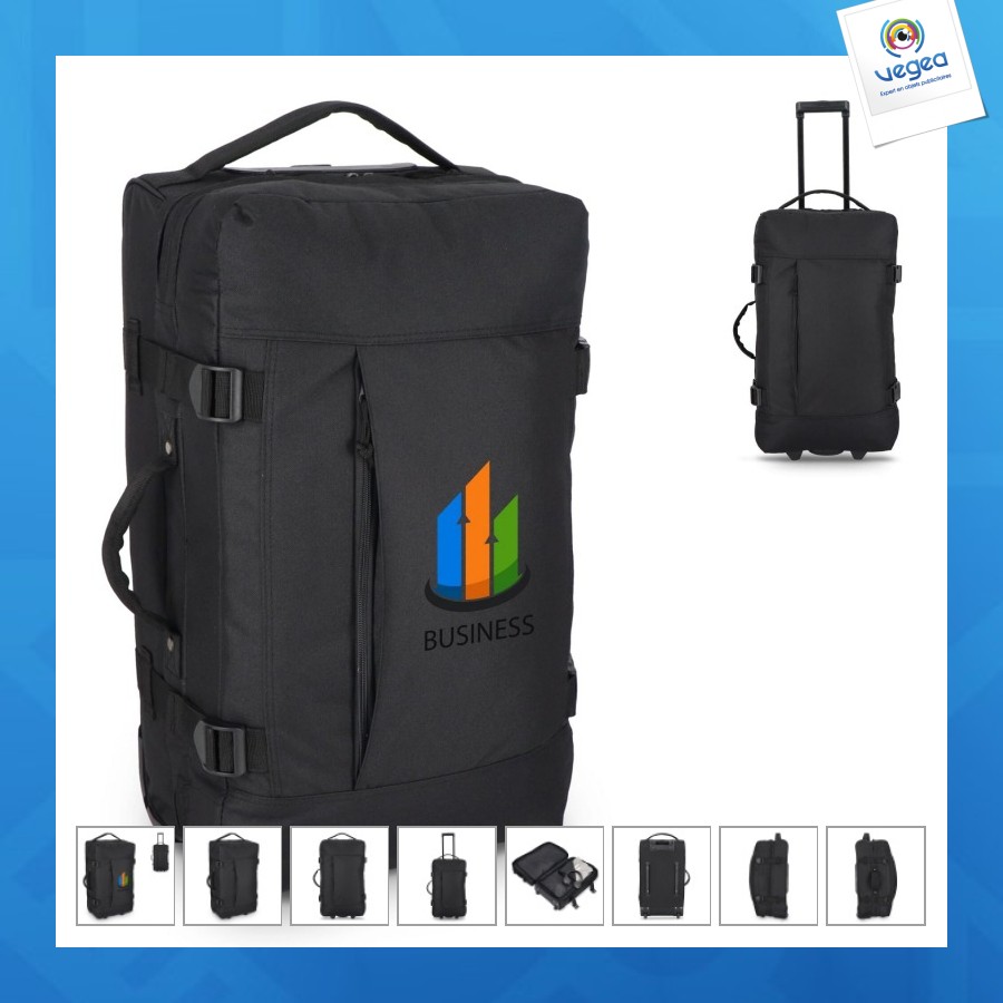 Sac de voyage trolley personnalisable 38l