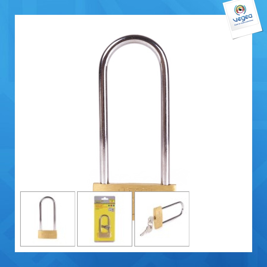 Cadenas avec logo haut 60mm