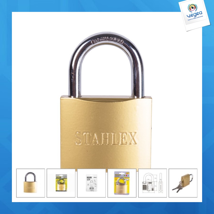 Cadenas avec logo 60mm