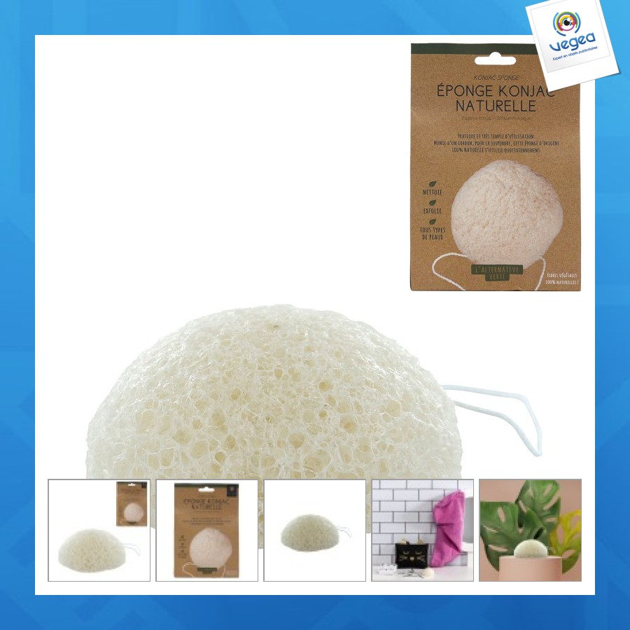 Eponge konjac tous types de peaux