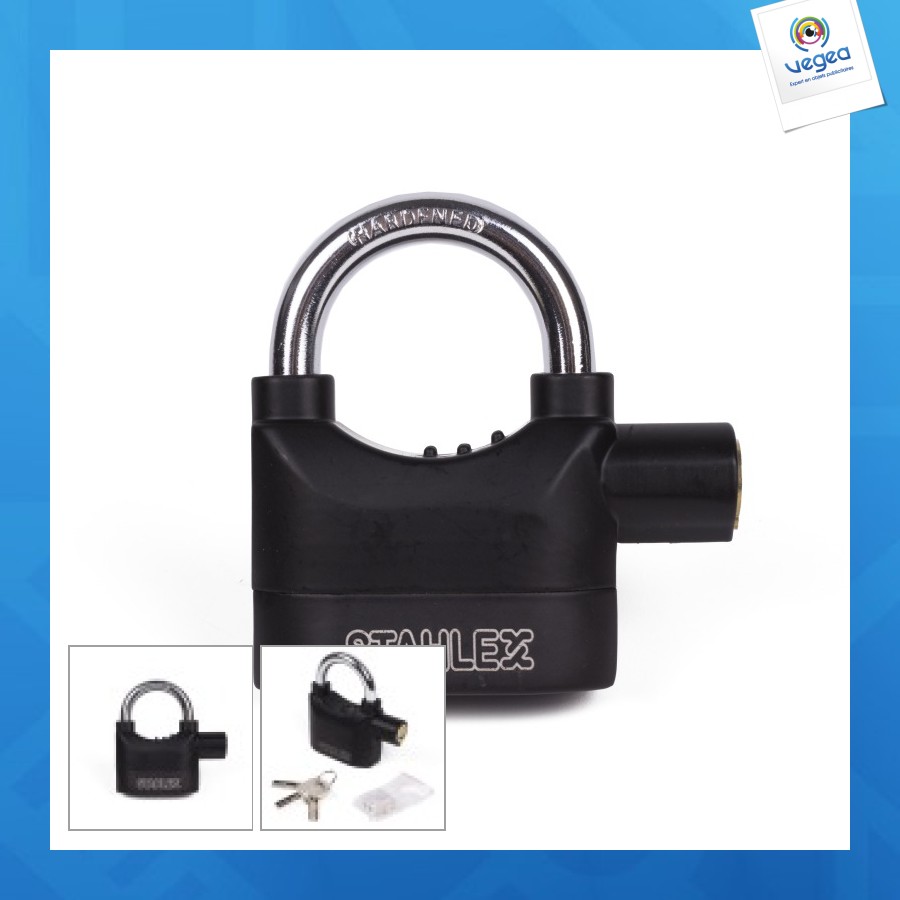 Cadenas personnalisable 65mm alarme
