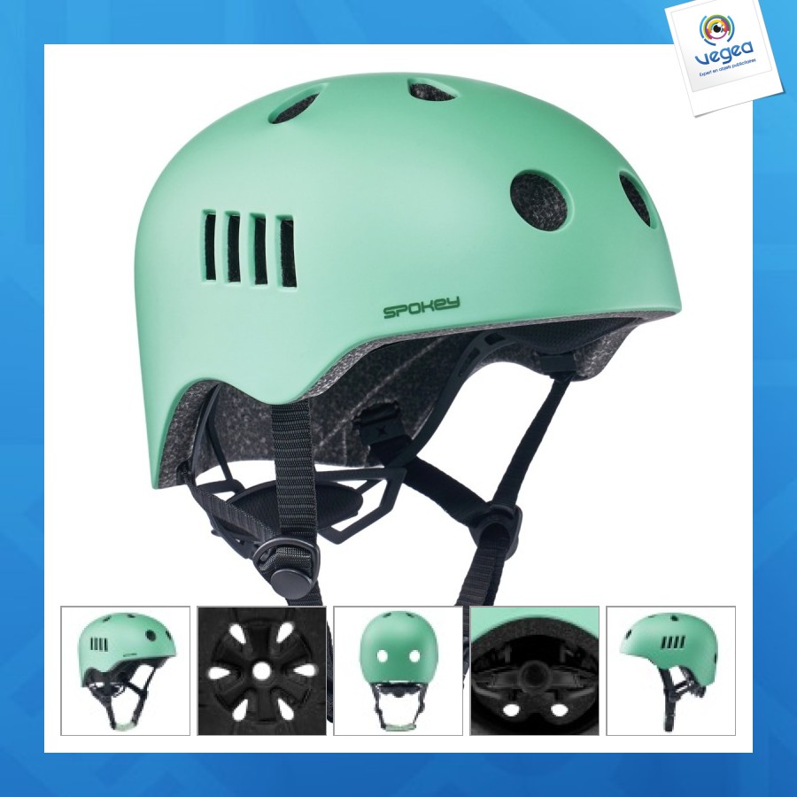 Casque réglable 48-54 cm gn pumptrack