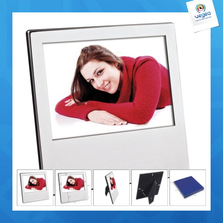 Cadre photo personnalisable bande large- 130x180 mm
