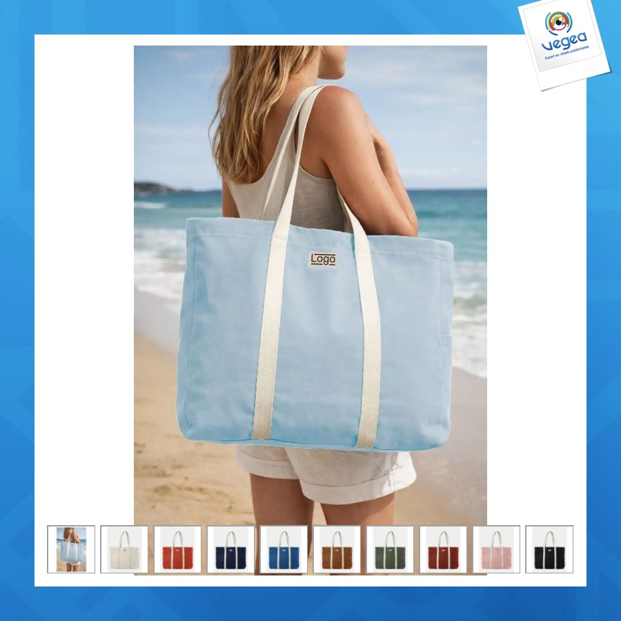 Sac de plage publicitaire garance