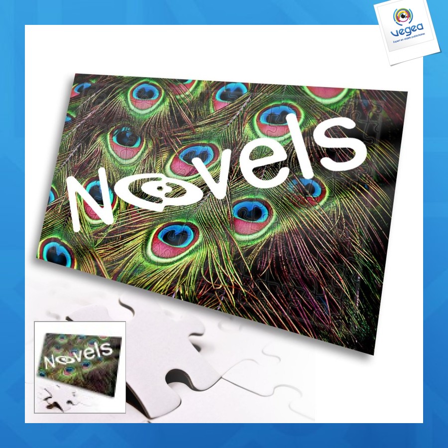 Puzzle personnalisable 60 pièces avec boîte
