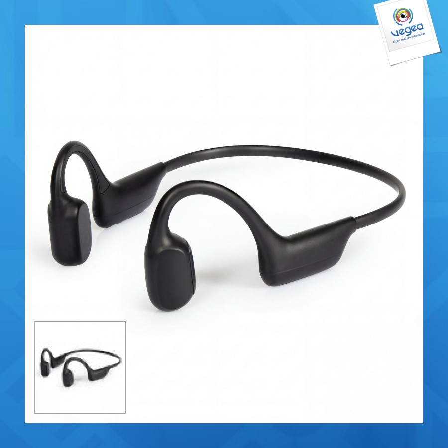 Casque personnalisable à conduction osseuse