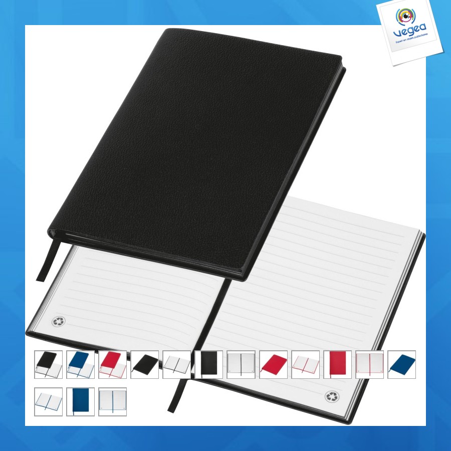 Carnet personnalisable a5 en pu souple henri
