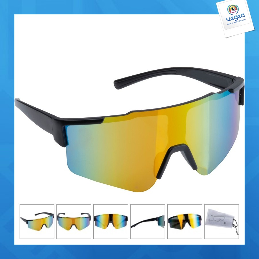 Lunettes miroir colorées madison