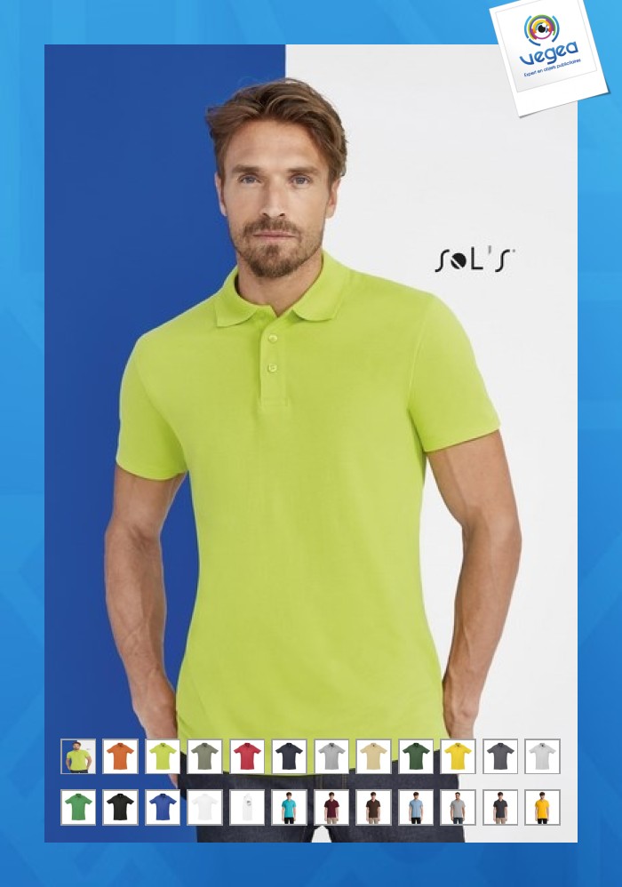 Polo 210g/m² spring ii
