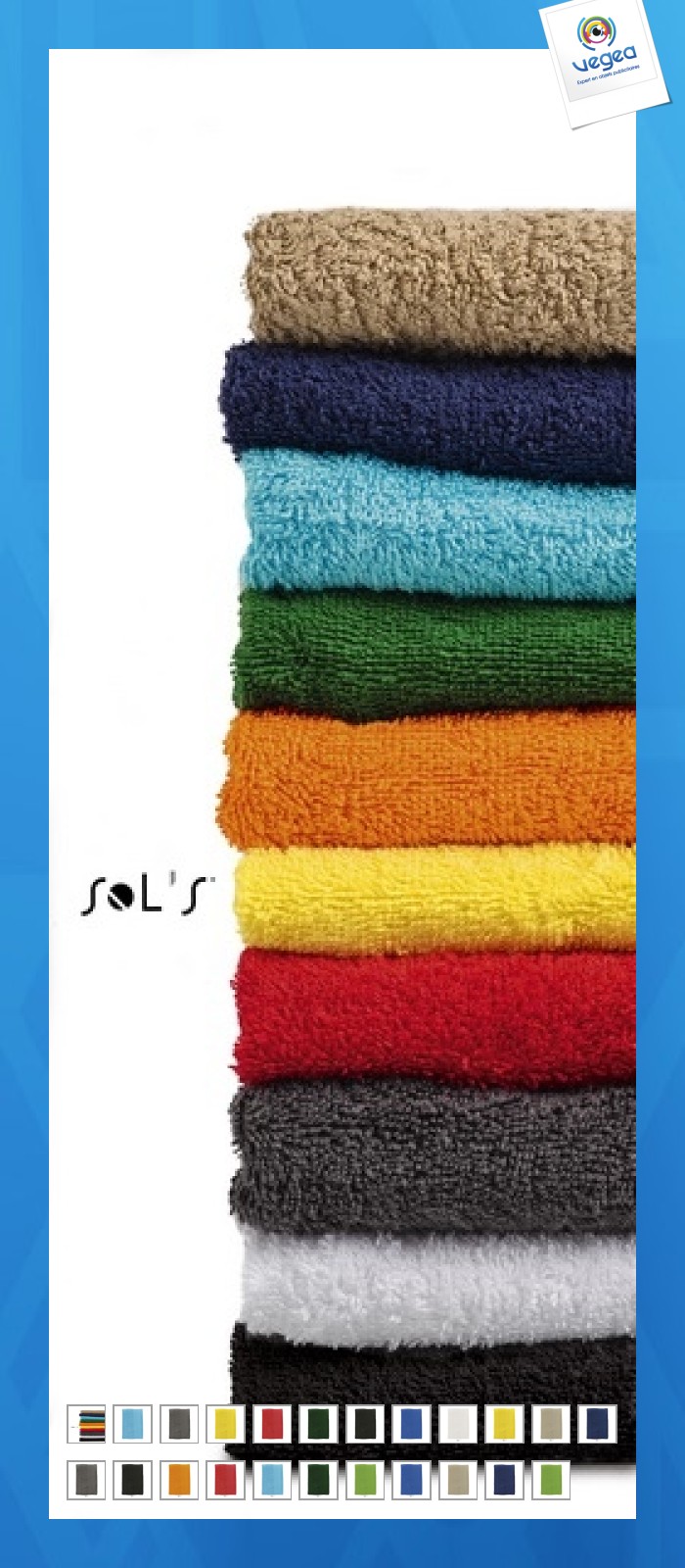 Drap de bain 400g/m² 100x150cm