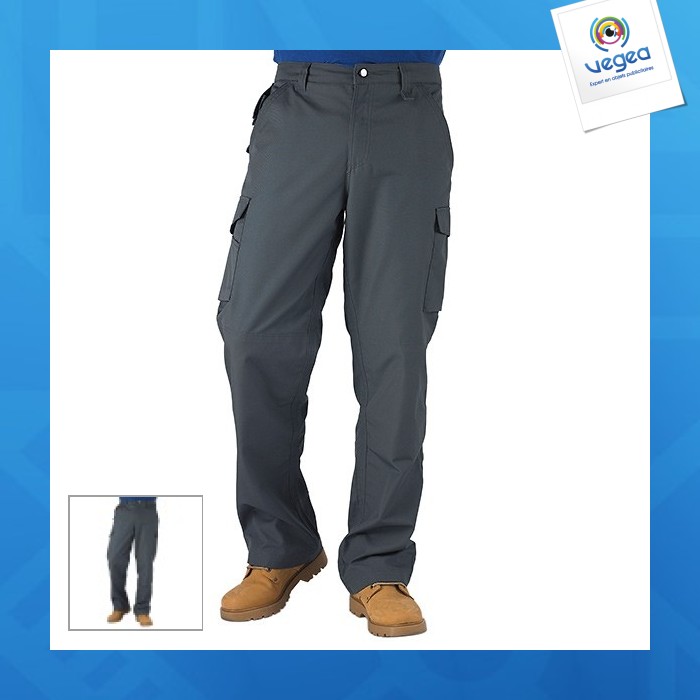 Pantalon de travail publicitaire très résistant russell workwear